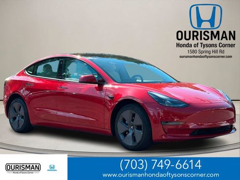 Used 2022 Tesla Model 3 Long Range AWD/4WD image 1