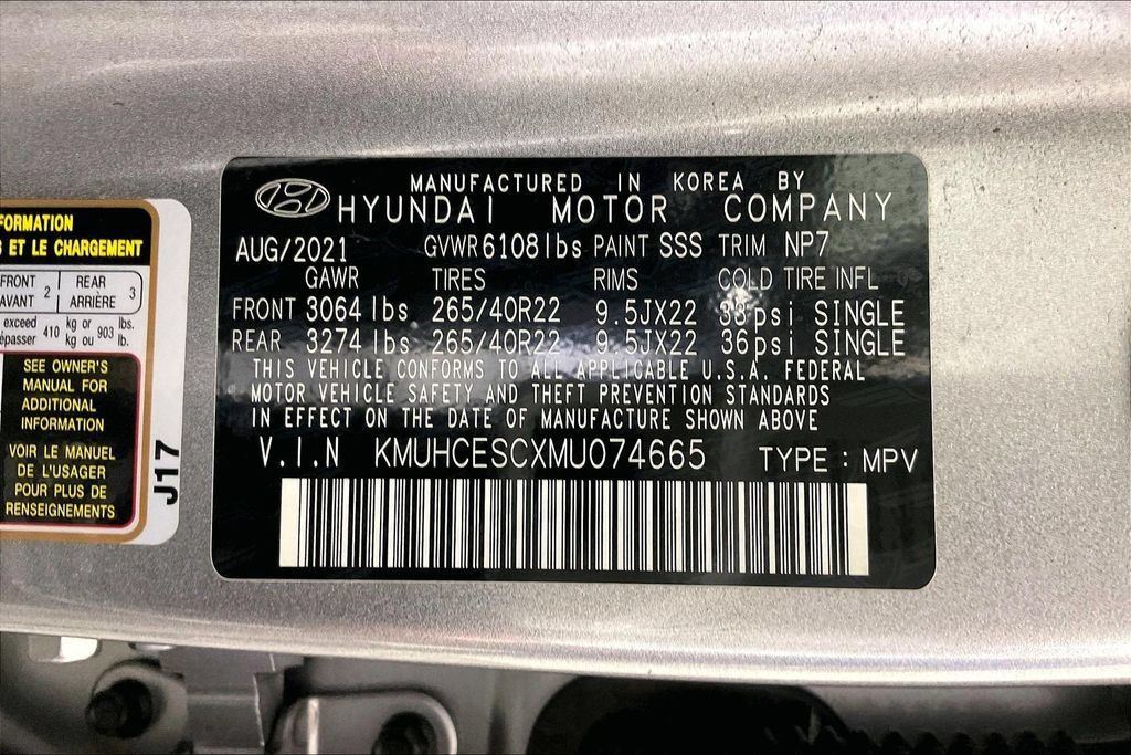 Used 2021 Genesis GV80 3.5T w/ Prestige Package 07 AWD/4WD image 44