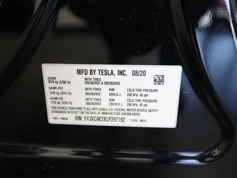 Used 2020 Tesla Model X Long Range AWD/4WD image 28