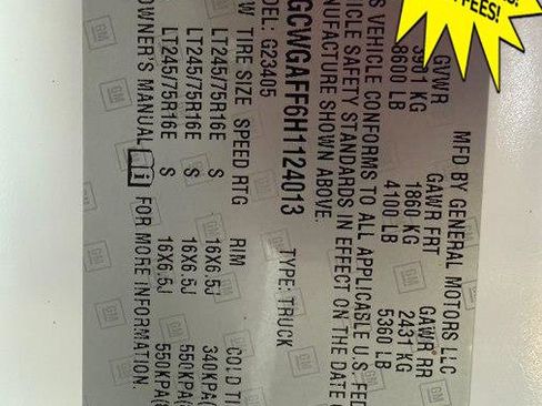 Used 2017 Chevrolet Express 2500 w/ Chrome Appearance Package image 24