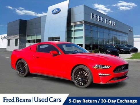 Certified 2018 Ford Mustang Coupe image 1