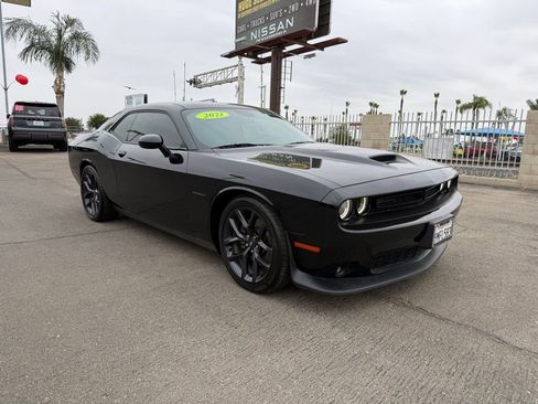 Used 2021 Dodge Challenger R/T w/ Blacktop Package RWD image 1