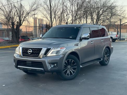 Used 2019 Nissan Armada Platinum w/ Captain's Chairs Package image 2