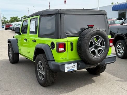 Certified 2021 Jeep Wrangler Unlimited Sport AWD/4WD image 3