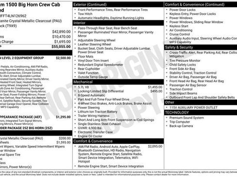 Certified 2020 RAM 1500 Big Horn image 4