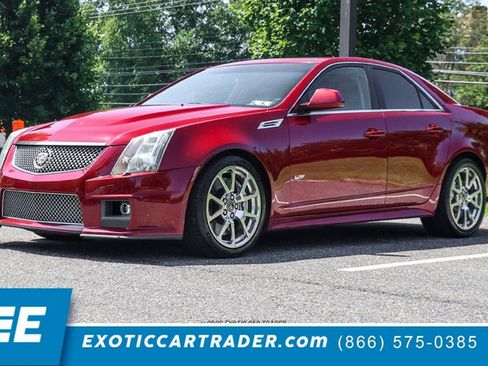 Used 2010 Cadillac CTS V w/ Wood Trim Package RWD image 1