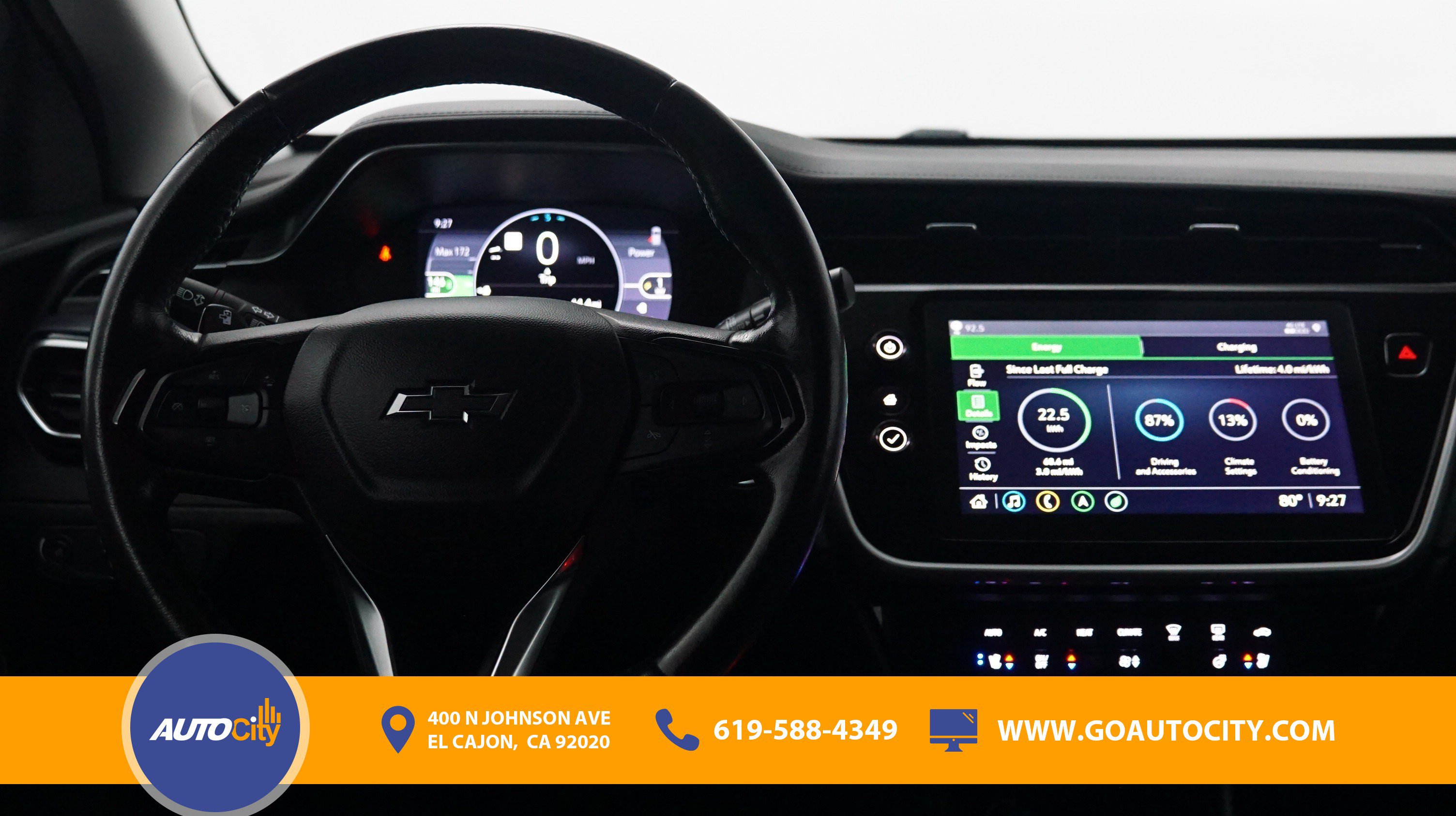 Used 2022 Chevrolet Bolt EUV Premier w/ Sun & Sound Package FWD image 5