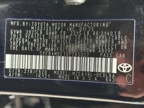 Used 2025 Toyota Corolla LE image 27