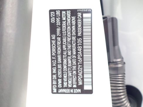 Certified 2023 Porsche Taycan GTS image 28