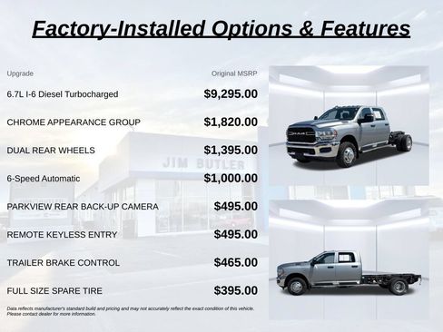 Used 2024 RAM 3500 Tradesman w/ Chrome Appearance Group AWD/4WD image 3