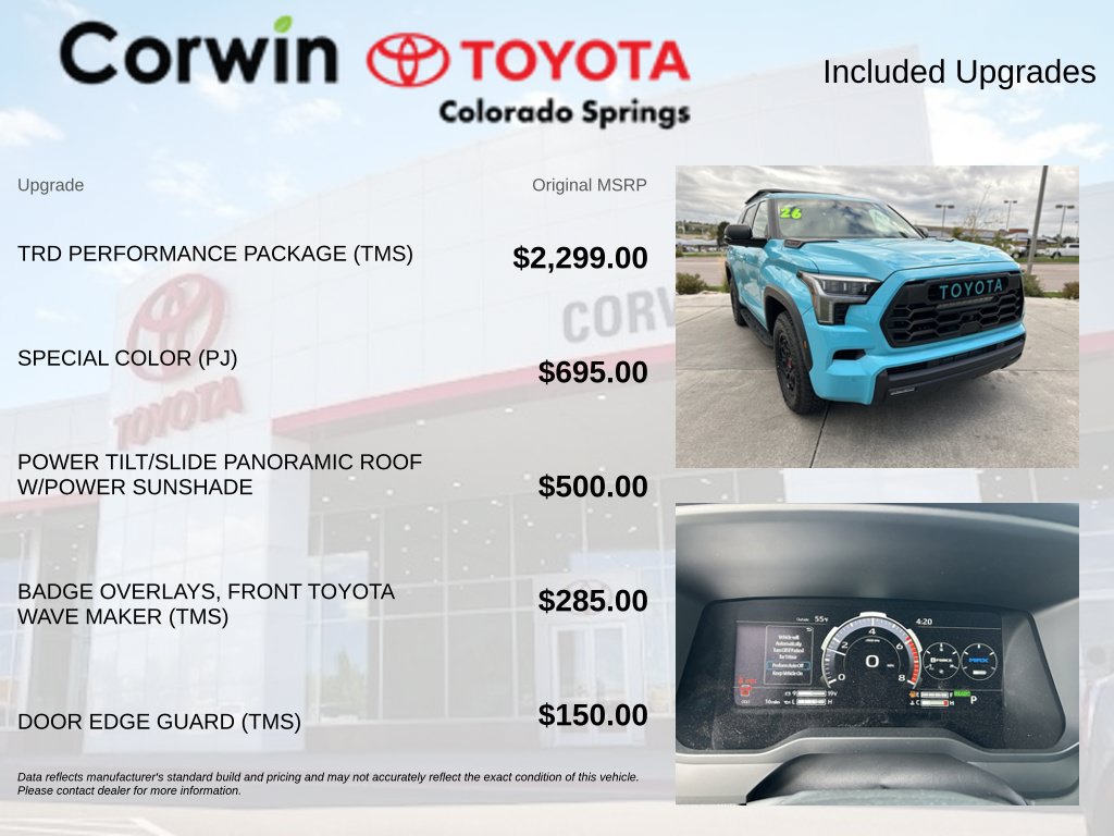 Used 2026 Toyota Sequoia TRD Pro w/ TRD Performance Package (TMS) AWD/4WD image 4