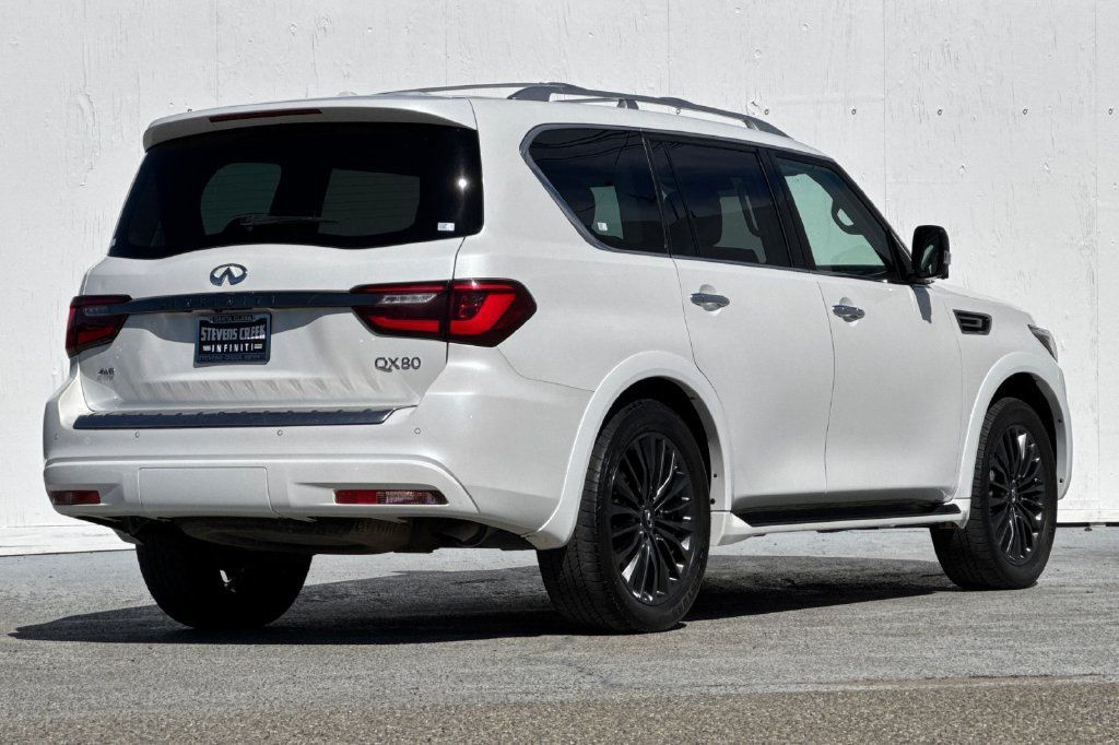Used 2023 INFINITI QX80 Premium Select w/ Cargo Package AWD/4WD image 3