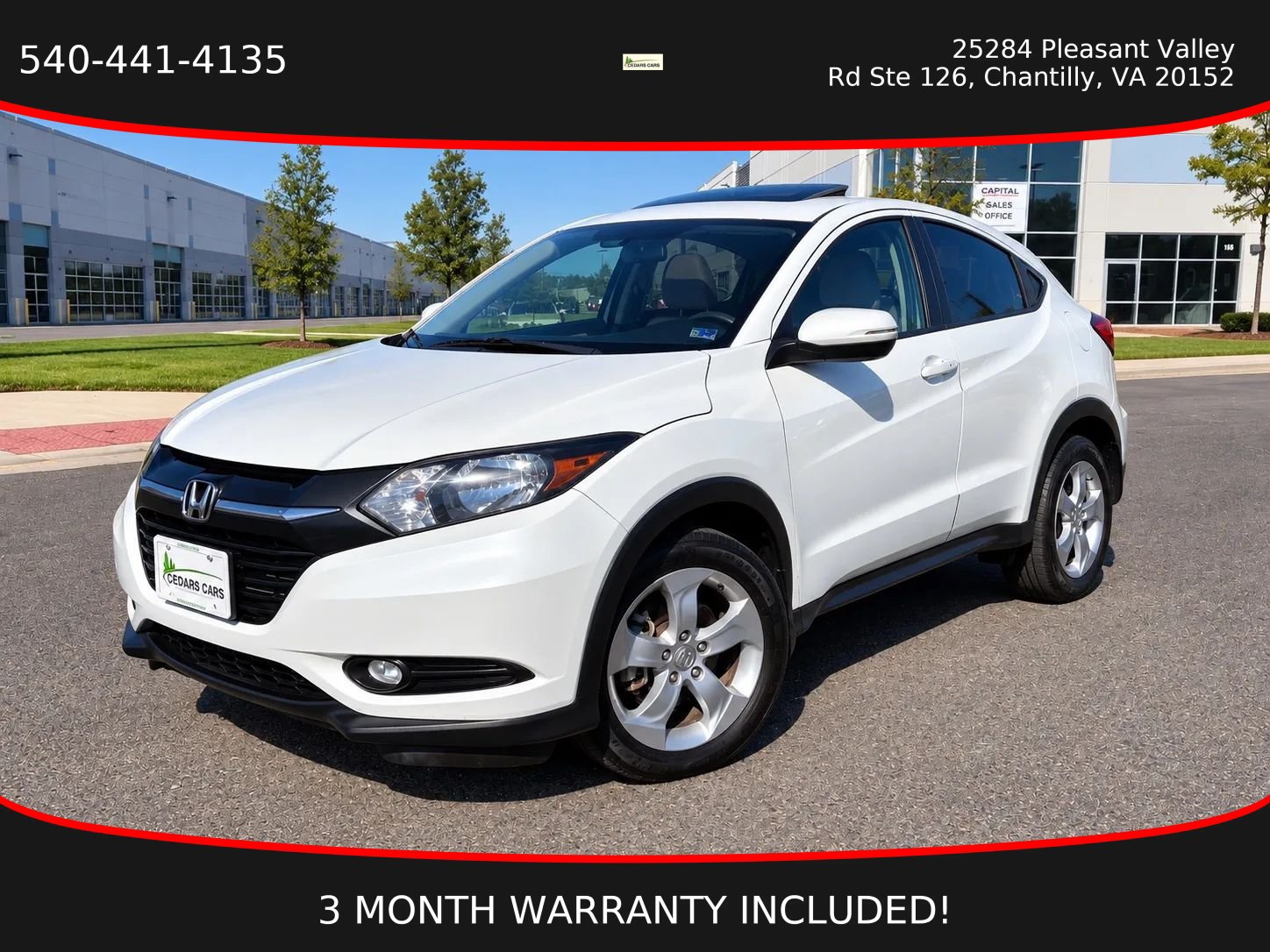 Used 2016 Honda HR-V EX image 1