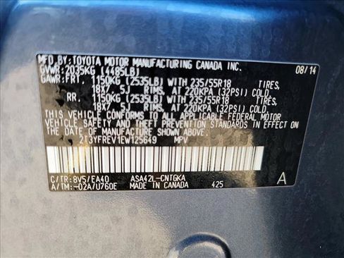 Used 2014 Toyota RAV4 Limited image 22