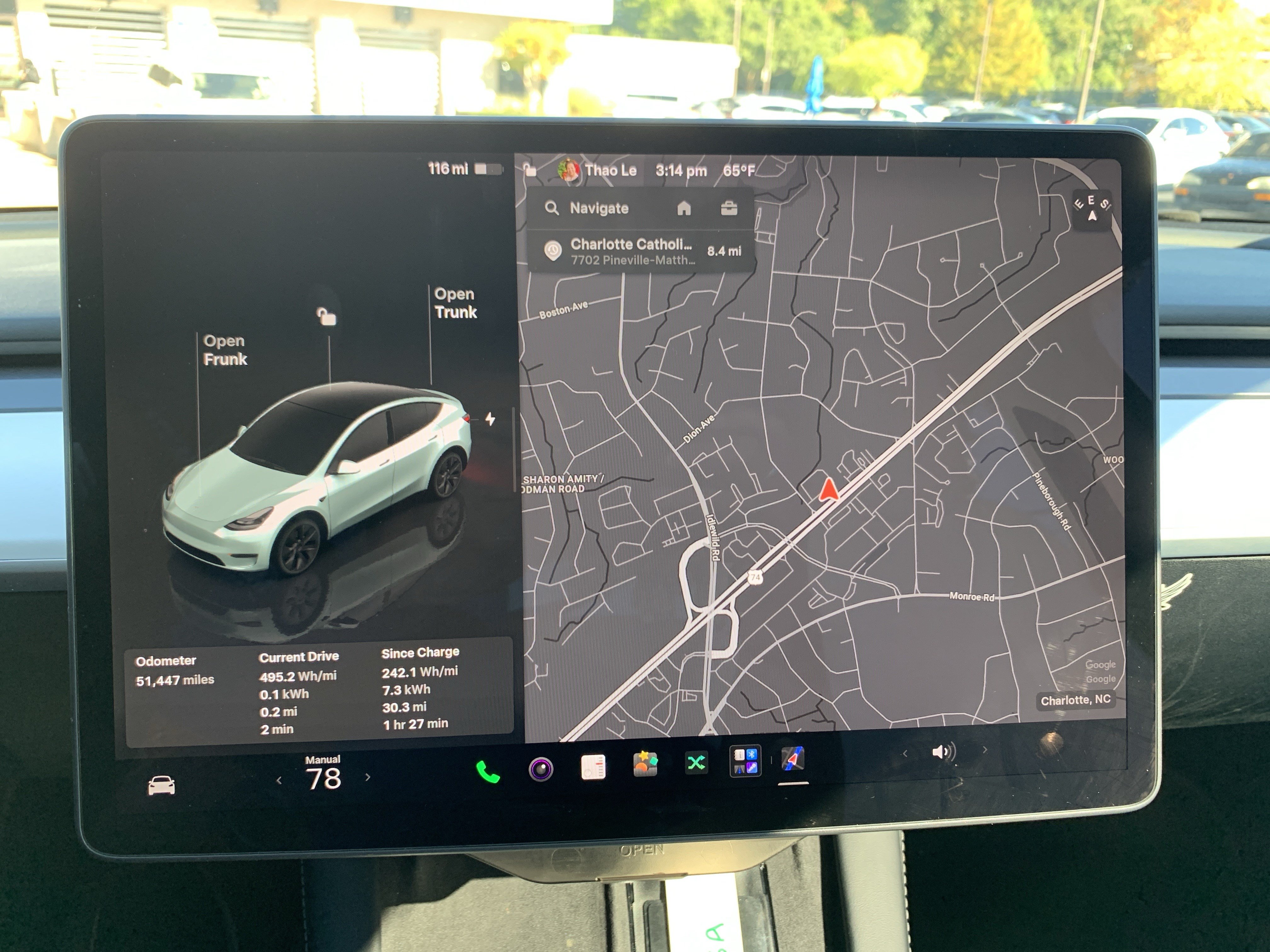 Used 2024 Tesla Model Y Long Range AWD/4WD image 24