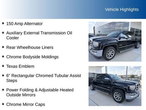 Used 2018 GMC Sierra 1500 SLT w/ Texas SLT Premium Package AWD/4WD image 13