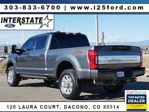 Used 2020 Ford F350 Platinum w/ FX4 Off-Road Package image 3
