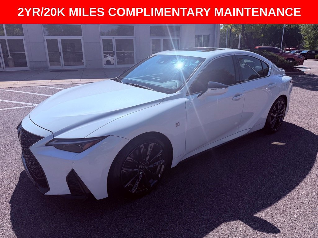 Certified 2023 Lexus IS 350 F Sport w/ Navigation Package RWD image 3