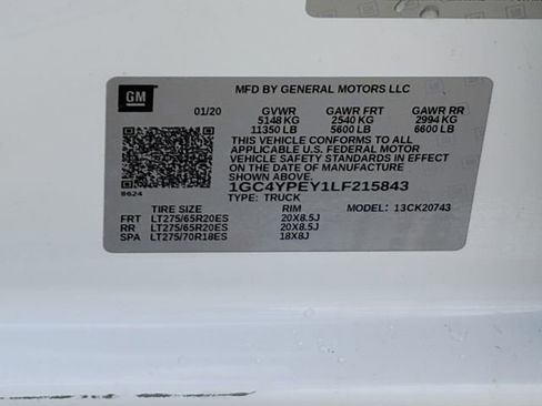 Used 2020 Chevrolet Silverado 2500 LTZ w/ LTZ Plus Package AWD/4WD image 19