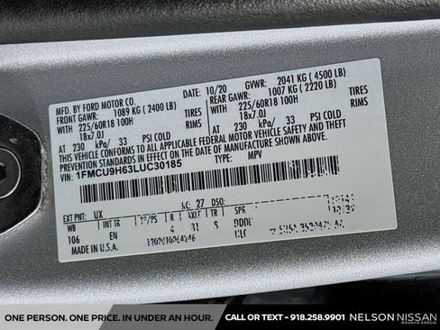 Used 2020 Ford Escape SEL AWD/4WD image 31