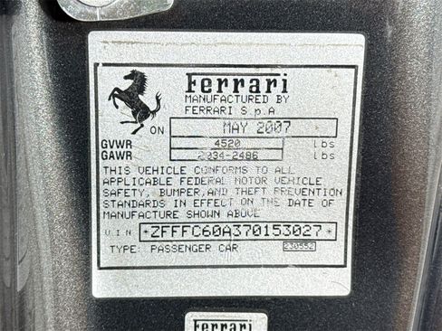 Used 2007 Ferrari 599 GTB Fiorano Base image 25