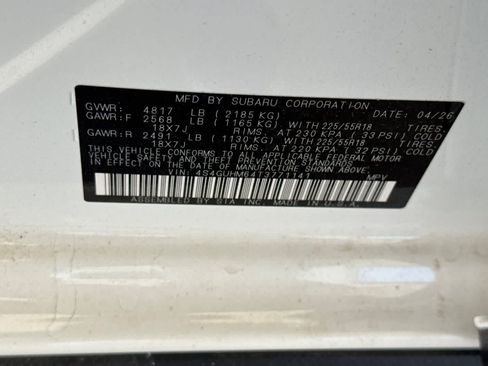New 2026 Subaru Crosstrek 2.5i Limited AWD/4WD image 30