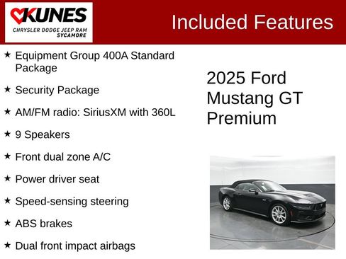 Used 2025 Ford Mustang GT Premium RWD image 3