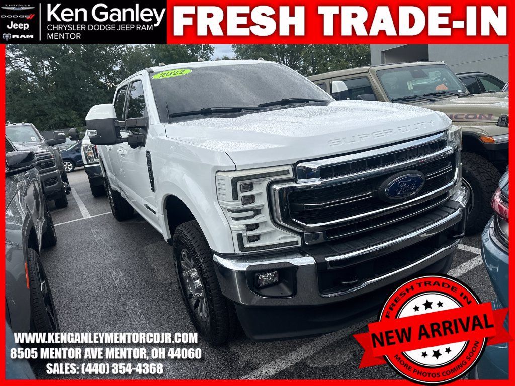 Used 2022 Ford F250 Lariat w/ Lariat Value Package AWD/4WD image 2