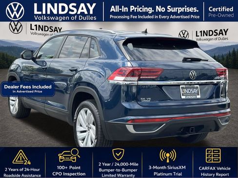 Certified 2021 Volkswagen Atlas Cross Sport SE AWD/4WD image 5