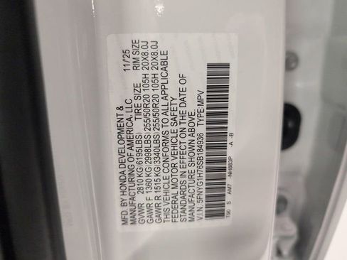 New 2025 Honda Pilot Touring image 38