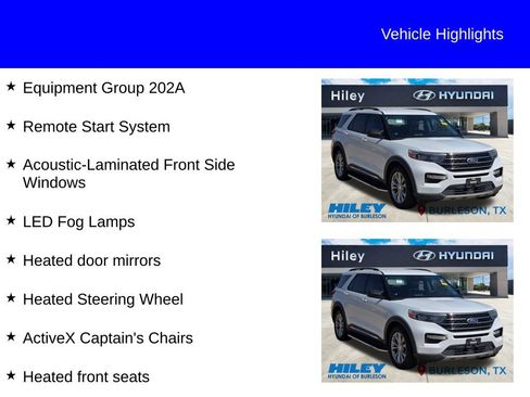 Used 2021 Ford Explorer XLT w/ Equipment Group 202A RWD image 11