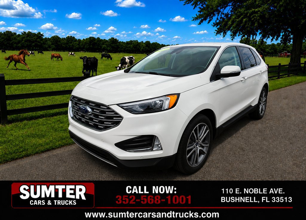 Used 2022 Ford Edge Titanium AWD/4WD image 1