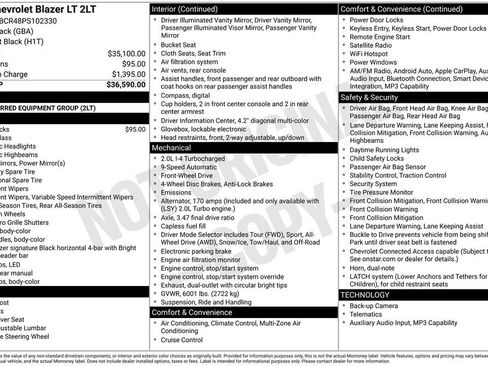 Used 2023 Chevrolet Blazer LT image 15