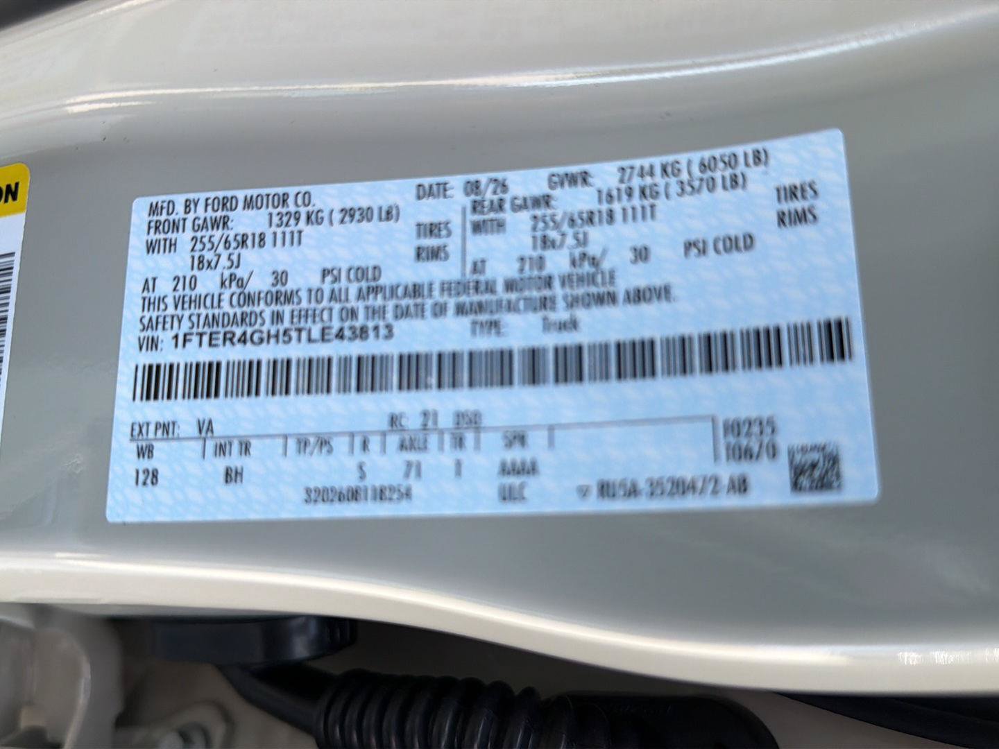 New 2026 Ford Ranger XLT RWD image 56
