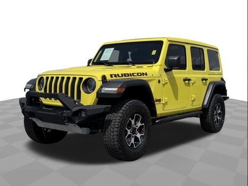 Used 2023 Jeep Wrangler Unlimited Rubicon w/ LED Lighting Group AWD/4WD image 1