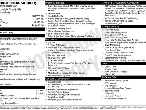 Used 2023 Hyundai Palisade Calligraphy image 6