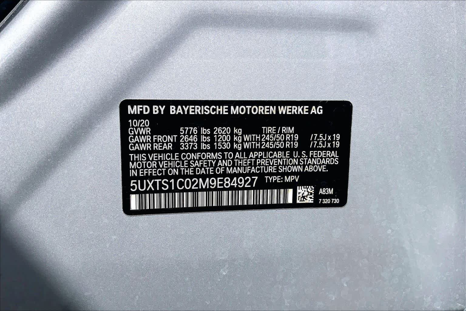 Used 2021 BMW X3 xDrive30e w/ Convenience Package AWD/4WD image 20