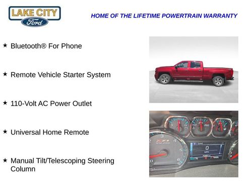 Used 2018 Chevrolet Silverado 1500 LTZ Z71 w/ LTZ Plus Package AWD/4WD image 15