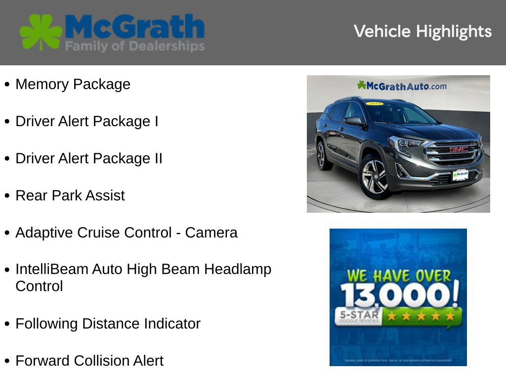 Used 2019 GMC Terrain SLT w/ Preferred Package AWD/4WD image 6