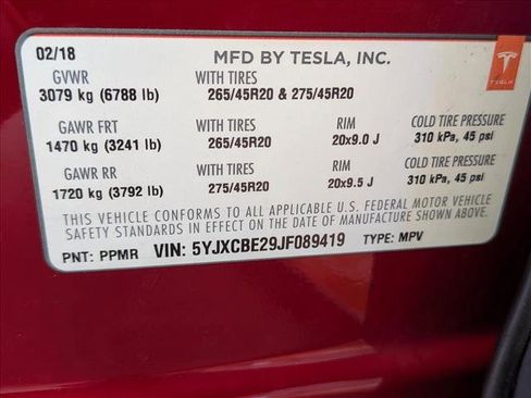 Used 2018 Tesla Model X 100D image 22