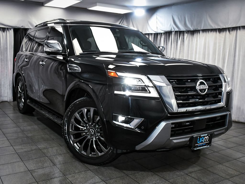 Used 2024 Nissan Armada Platinum w/ Captain's Chairs Package AWD/4WD image 3