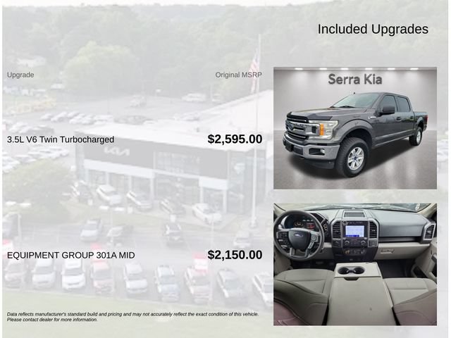 Used 2020 Ford F150 XLT w/ Equipment Group 301A Mid AWD/4WD image 6