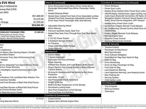 Used 2022 Kia EV6 Wind w/ Wind Technology Package image 15