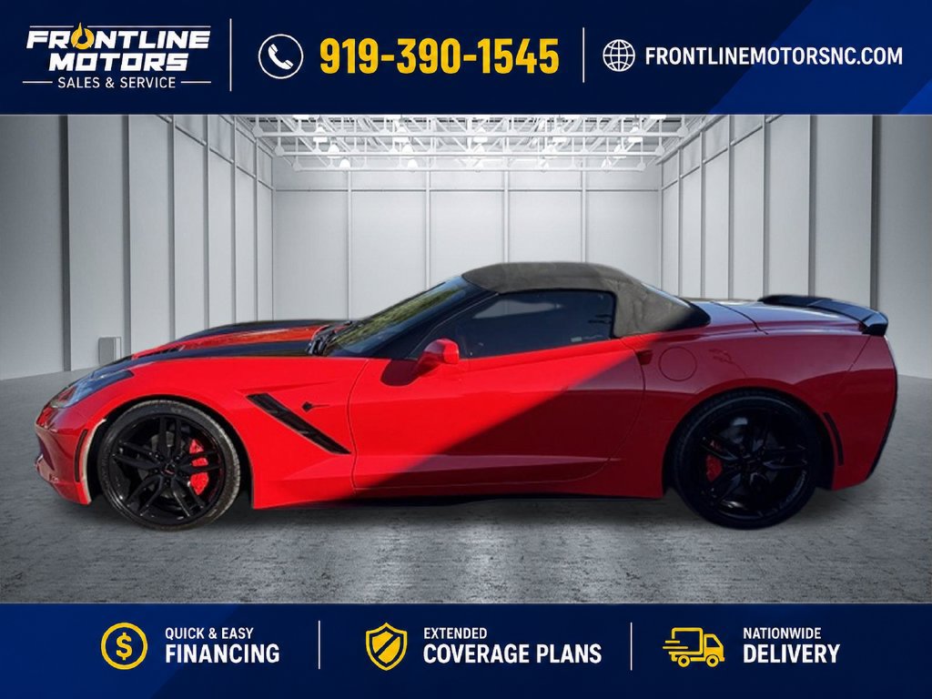 Used 2015 Chevrolet Corvette Stingray Convertible w/ 3LT Preferred Equipment Group RWD image 6