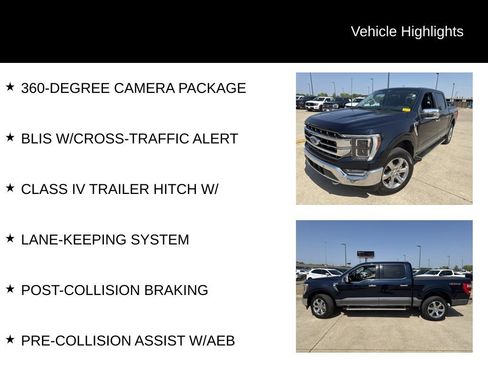Used 2023 Ford F150 Lariat w/ Equipment Group 502A High AWD/4WD image 6