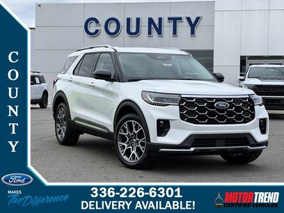 New 2025 Ford Explorer Platinum