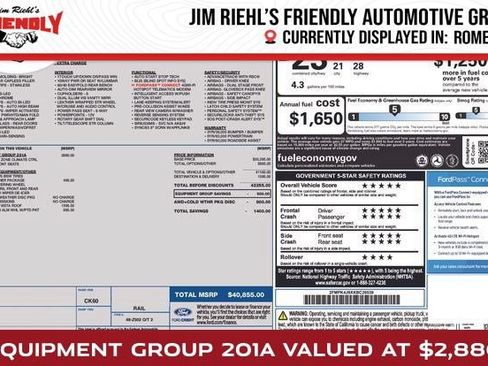Used 2019 Ford Edge SEL w/ Equipment Group 201A AWD/4WD image 1