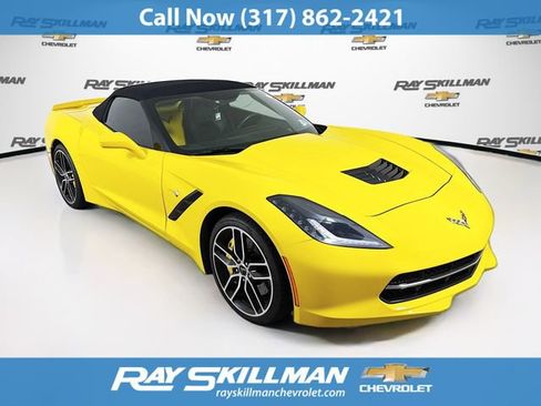 Used 2015 Chevrolet Corvette Stingray Convertible w/ 3LT Preferred Equipment Group RWD image 1