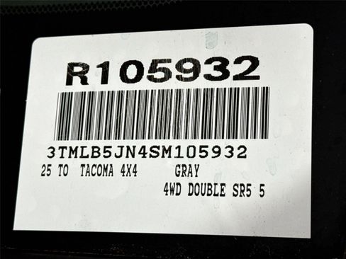 Certified 2025 Toyota Tacoma SR5 image 41