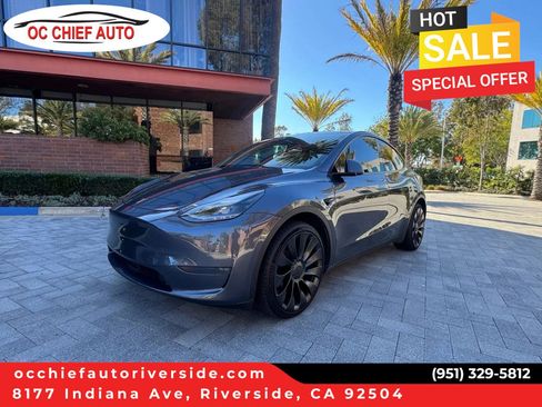 Used 2022 Tesla Model Y Performance AWD/4WD image 1